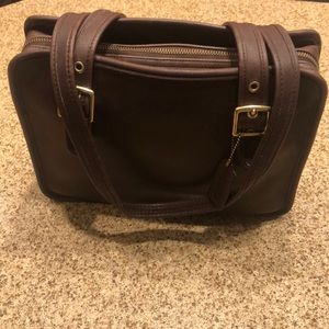 Coach Vintage All Leather Brown Tote